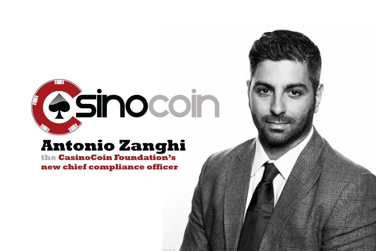Antonio-Zanghi-the-CasinoCoin-Foundation’s-new-chief-compliance-officer CasinoCoin appoints former IGT manager as chief compliance officer