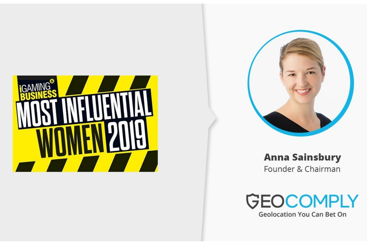 GeoComply’s-Anna-Sainsbury GeoComply’s Anna Sainsbury Makes List of iGaming’s Most Influential Women of 2019