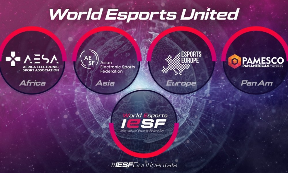 iesf-continues-to-unite-the-world-of-esports-with-acceptance-of-three-new-continental-federations